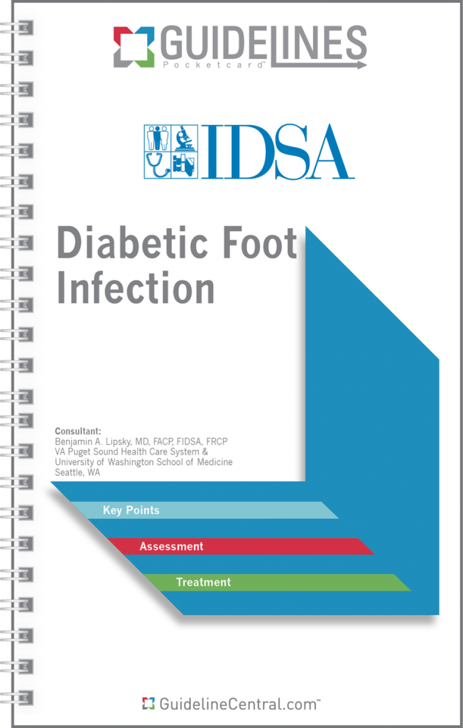 Diabetic Foot Infections Guidelines Pocket Guide Guideline Central