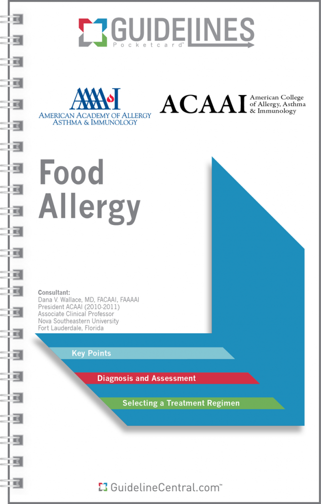 food-allergy-guidelines-pocket-guide-guideline-central