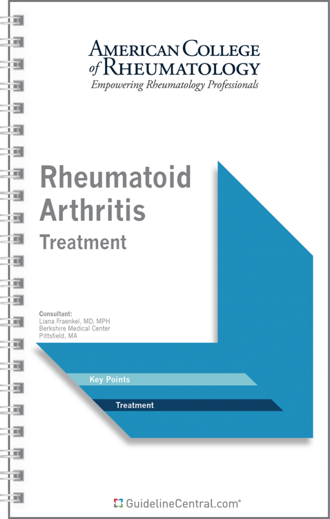 American College of Rheumatology Guidelines Pocket Guides & Apps