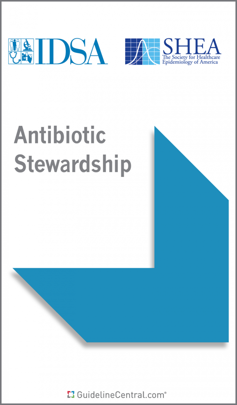 Antibiotic Stewardship Guidelines Pocket Guide - Guideline Central