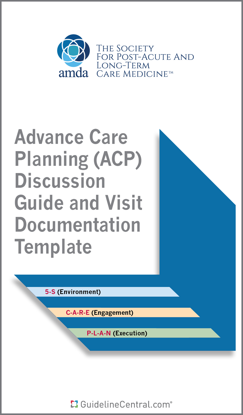 Advance Care Planning ACP Discussion Guide And Visit Documentation 