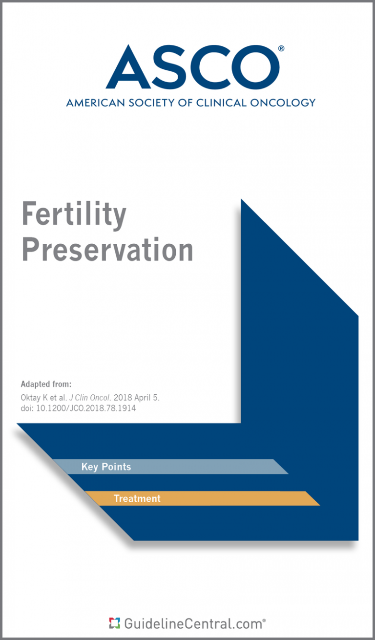 Fertility Preservation Guidelines Pocket Guide Guideline Central