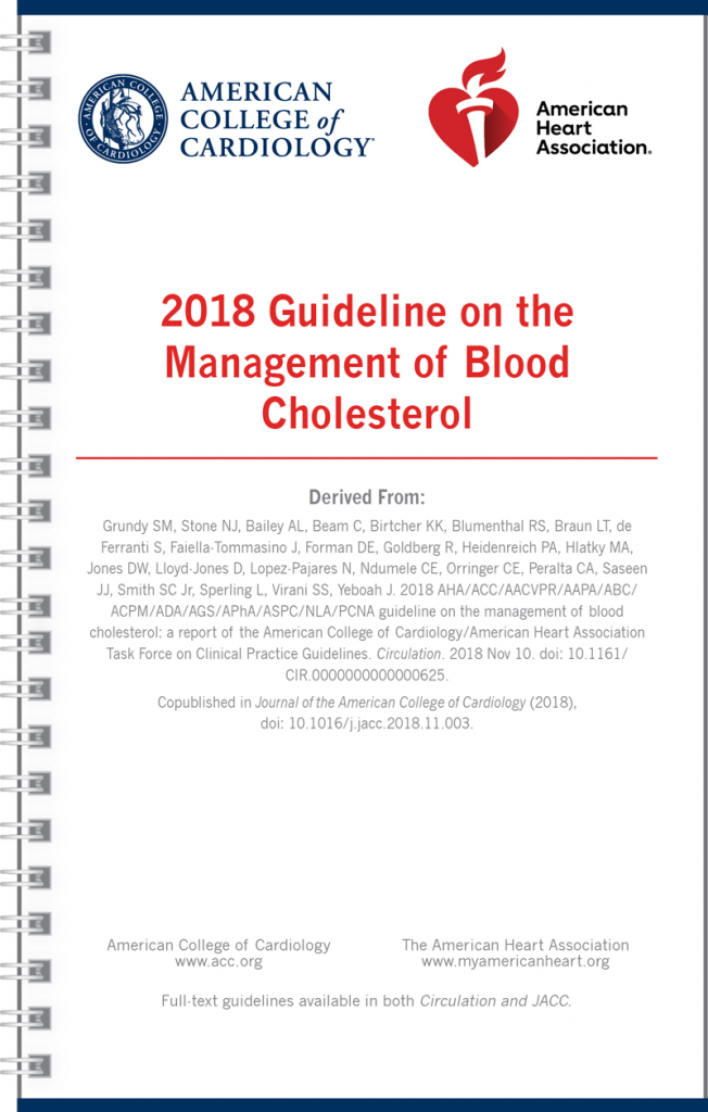 Management Of Blood Cholesterol Guidelines Pocket Guide - Guideline Central