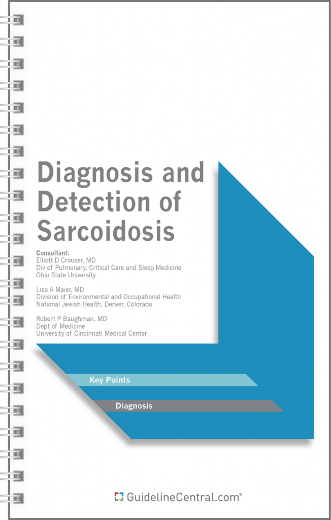 Diagnosis and Detection of Sarcoidosis Guidelines Pocket Guide