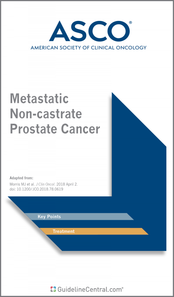 Initial Management of Noncastrate Advance, Recurrent, or Metastatic