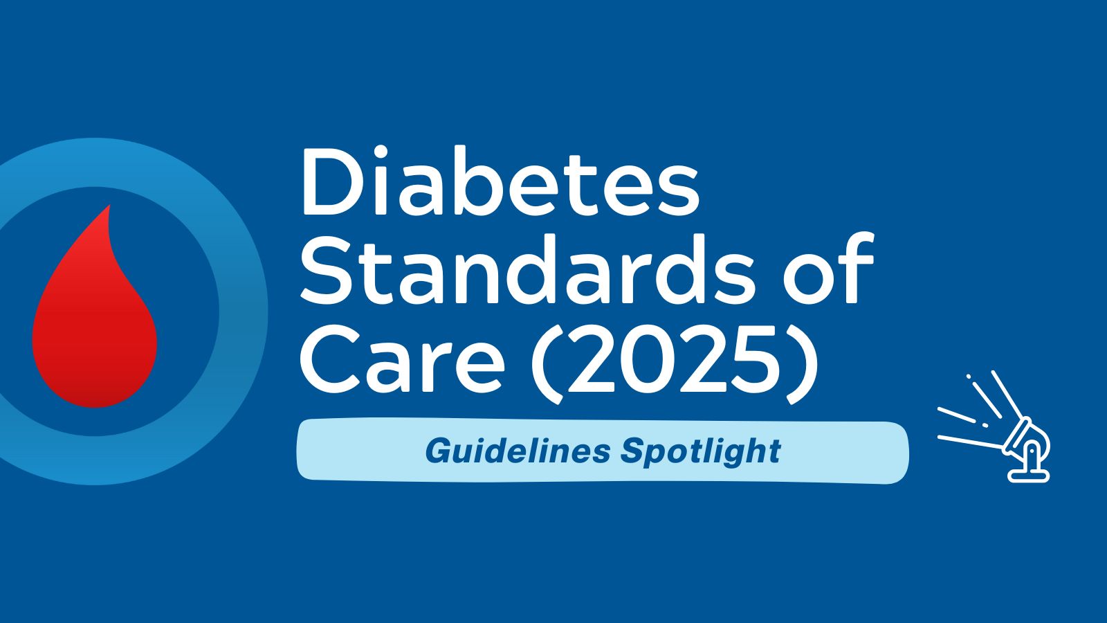 Diabetes Standards of Care (2025) Guidelines Spotlight Guideline